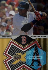 2009 Upper Deck X David Ortiz #X3-DO Xponential Boston